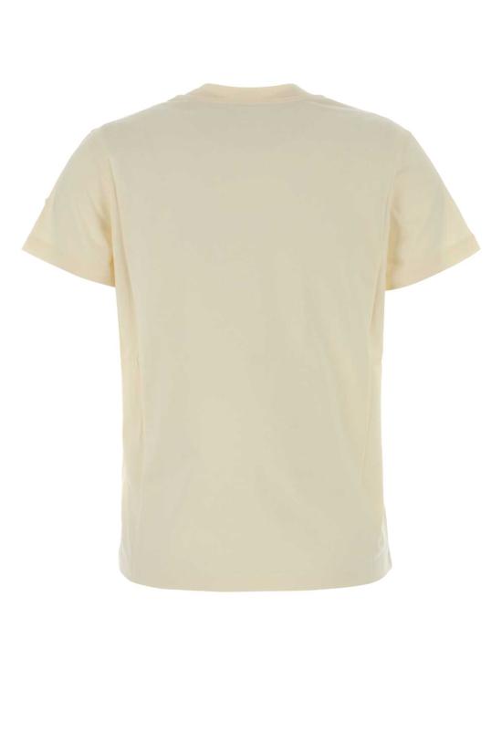 25FW 몽클레어 반팔 티셔츠 K20938C0001289AUO 037 Yellow - MONCLER