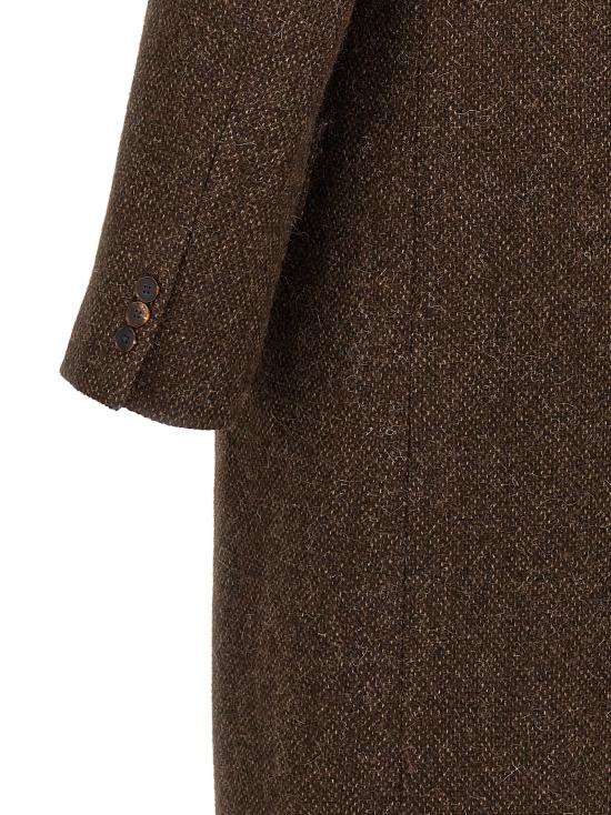 24FW 오라리 코트 A24AC01LS BROWNTWEED - AURALEE