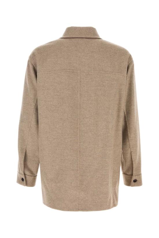 25FW 보테가베네타 긴팔 셔츠 830104V3OO0 2783 Beige o Tan - BOTTEGA VENETA