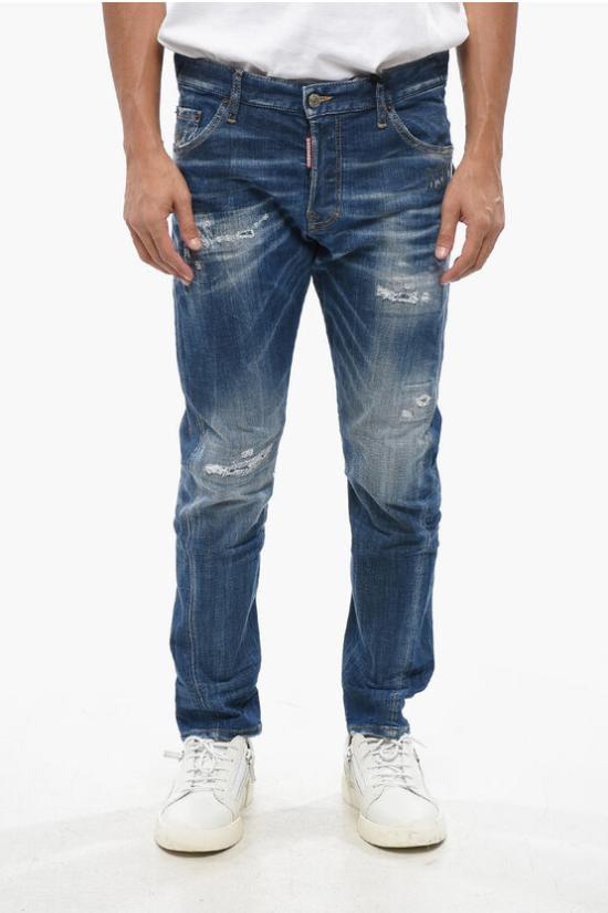  디스퀘어드2 데님 팬츠 S74LB1552 S30342 470 Blue