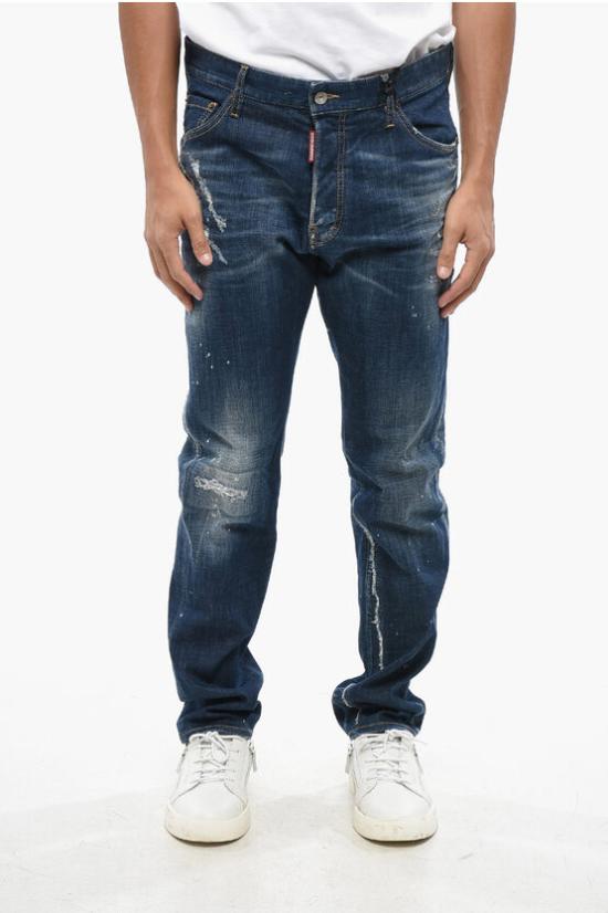  디스퀘어드2 데님 팬츠 S74LB1559 S30342 470 Blue