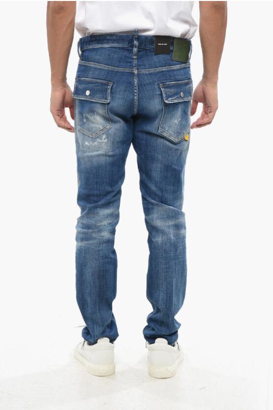  디스퀘어드2 데님 팬츠 S74LB1553 S30342 470 Blue - DSQUARED2