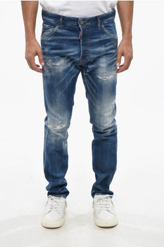  디스퀘어드2 데님 팬츠 S74LB1553 S30342 470 Blue