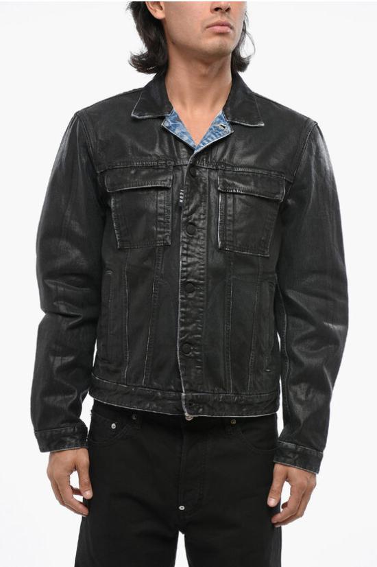  디스퀘어드2 데님 자켓 S79AM0067 S30839 470 Black