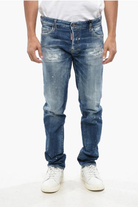  디스퀘어드2 데님 팬츠 S74LB1588 S30872 470 Blue