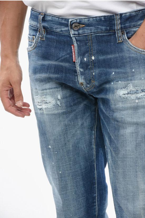  디스퀘어드2 데님 팬츠 S74LB1588 S30872 470 Blue - DSQUARED2