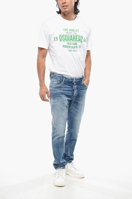  디스퀘어드2 데님 팬츠 S74LB1612 S30309 470 Blue - DSQUARED2