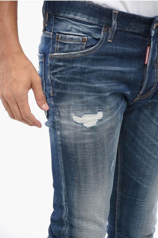  디스퀘어드2 데님 팬츠 S74LB1619 S30342 470 Blue - DSQUARED2