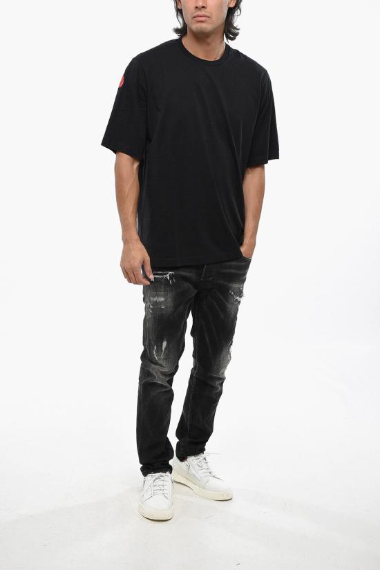  디스퀘어드2 반팔 티셔츠 S74GD1349 D20014 900 Black - DSQUARED2