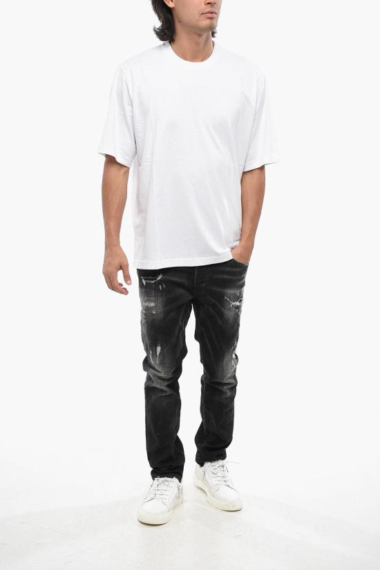  디스퀘어드2 반팔 티셔츠 S74GD1349 D20014 100 White - DSQUARED2