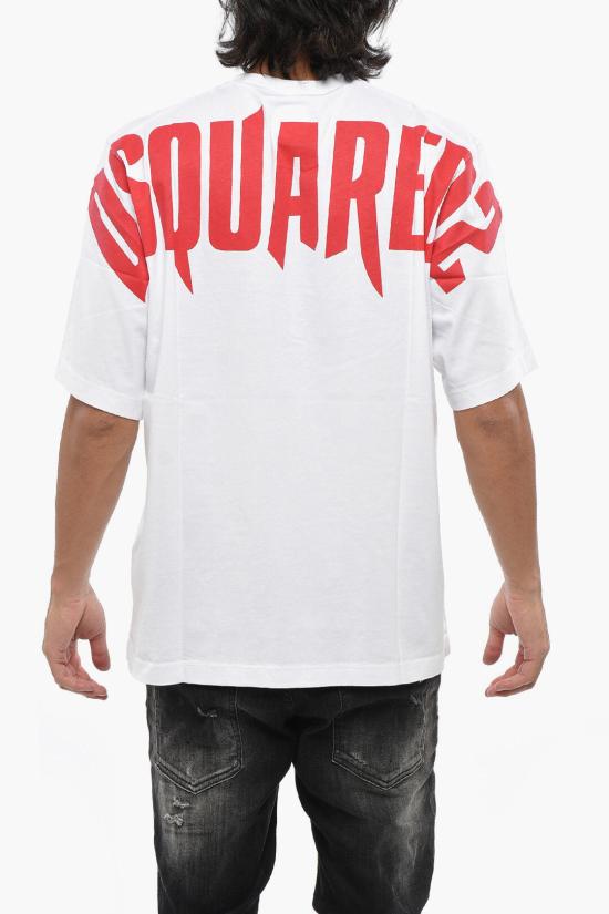  디스퀘어드2 반팔 티셔츠 S74GD1349 D20014 100 White - DSQUARED2