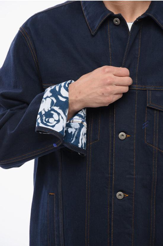  버버리 데님 자켓 8080770154311 A1503 Blue - BURBERRY