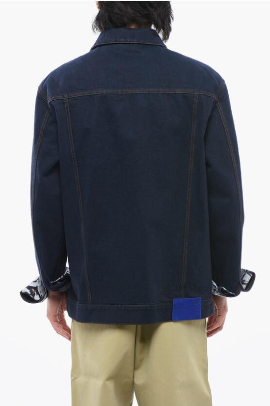 버버리 데님 자켓 8080770154311 A1503 Blue - BURBERRY