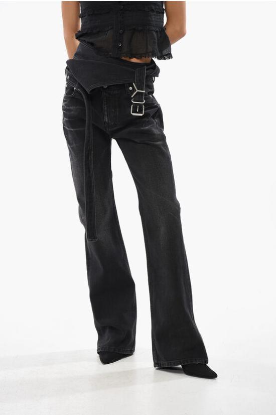  와이프로젝트 데님 팬츠 107PA006 D15 FDBLK Black