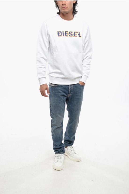  디젤 긴팔 티셔츠 A16948 RIAJH 100 White - DIESEL