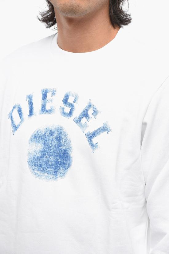  디젤 긴팔 티셔츠 A16949 RIAJH 100 White - DIESEL