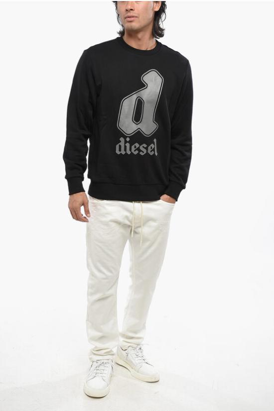  디젤 긴팔 티셔츠 A16945 RIAJH 900 Black - DIESEL