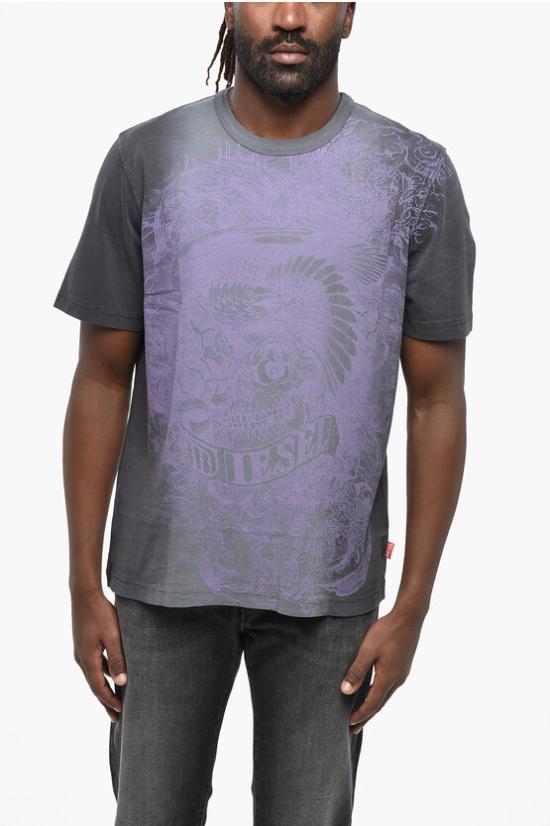  디젤 반팔 티셔츠 A15285 0AJDC 9XX Gray