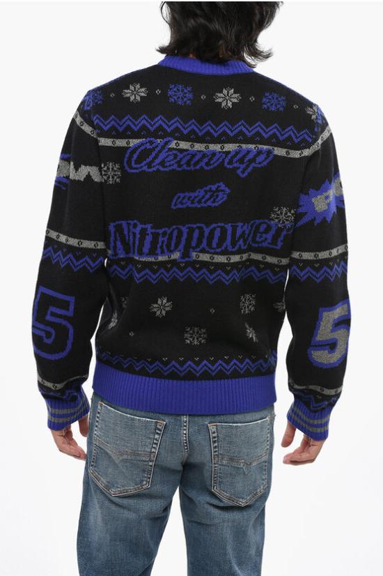  디젤 스웨터 A17416 RIKAD 900 Multicolor - DIESEL