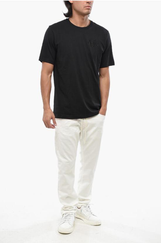  디젤 반팔 티셔츠 A17244 RPATI 900 Black - DIESEL