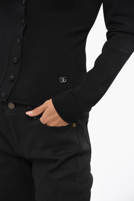  돌체앤가바나 가디건 FXV41TJFMEXN0000 Black - DOLCE & GABBANA