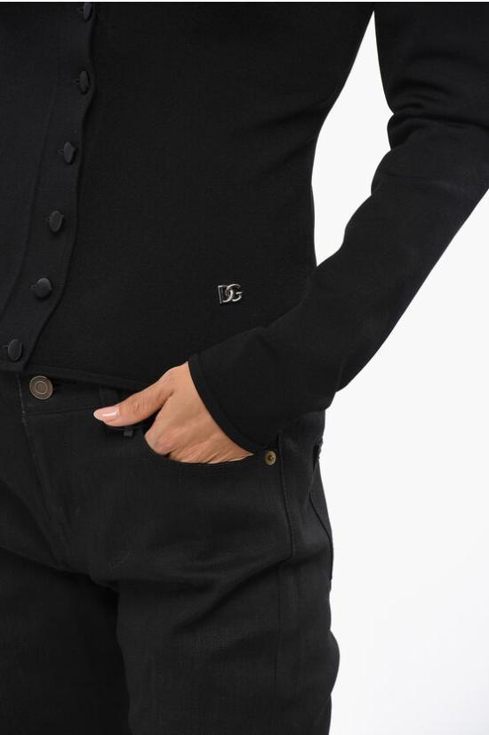  돌체앤가바나 가디건 FXV41TJFMEXN0000 Black - DOLCE & GABBANA