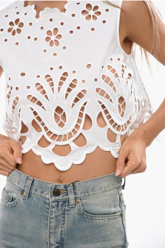  돌체앤가바나 민소매 티셔츠 F79FSZGDCJP W0800 White - DOLCE & GABBANA