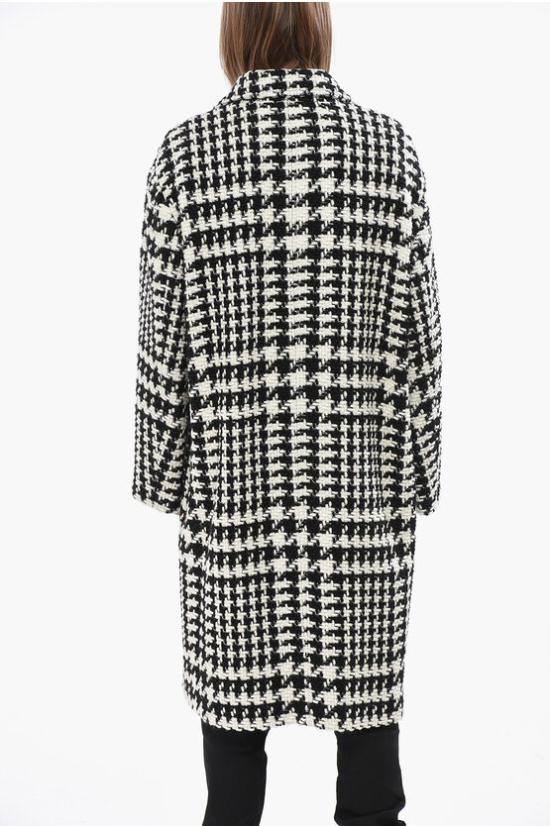  돌체앤가바나 코트 F0E2FTFMMGXS8030 Black White - DOLCE & GABBANA