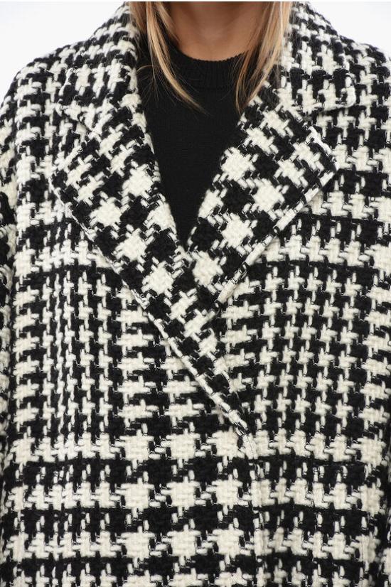  돌체앤가바나 코트 F0E2FTFMMGXS8030 Black White - DOLCE & GABBANA