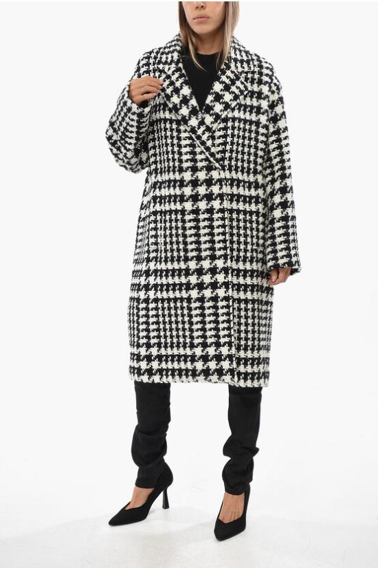  돌체앤가바나 코트 F0E2FTFMMGXS8030 Black White - DOLCE & GABBANA