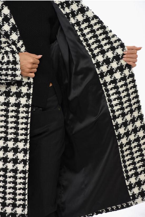  돌체앤가바나 코트 F0E2FTFMMGXS8030 Black White - DOLCE & GABBANA