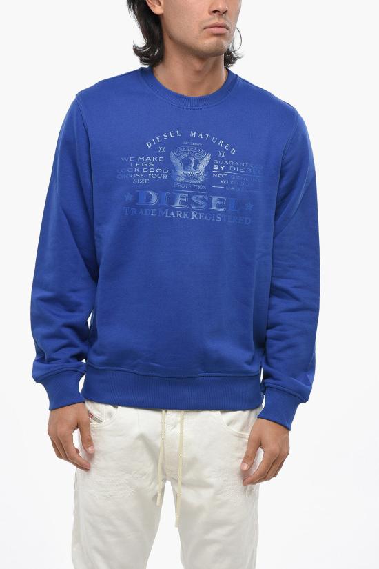 디젤 긴팔 티셔츠 A15475 RIAJH 89V Blue