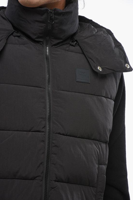  디젤 숏패딩 A15993 RAEAI 900 Black - DIESEL