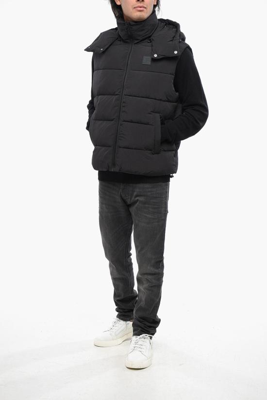  디젤 숏패딩 A15993 RAEAI 900 Black - DIESEL