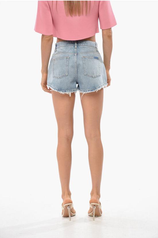  돌체앤가바나 데님 숏팬츠 FTC7DDG8LS8S9001 Blue - DOLCE & GABBANA