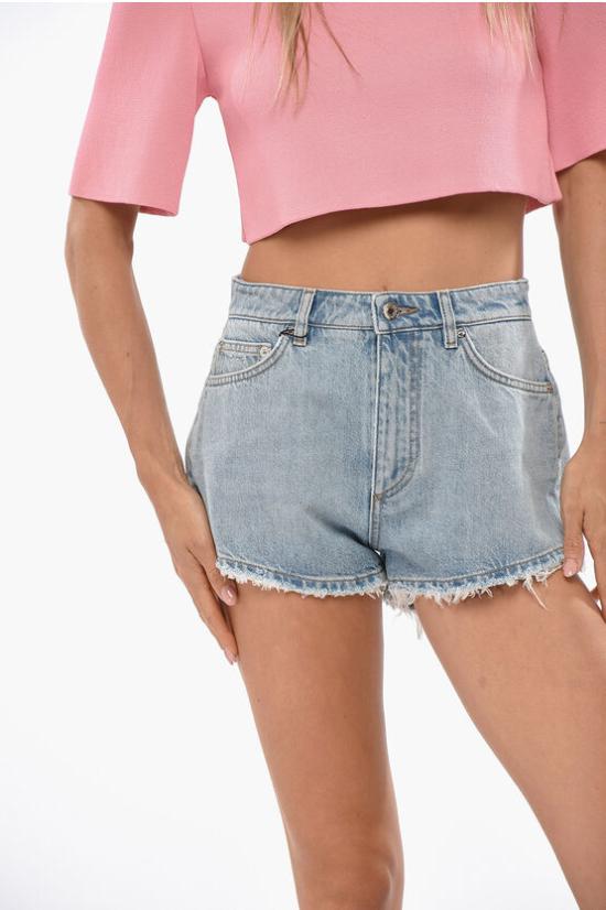  돌체앤가바나 데님 숏팬츠 FTC7DDG8LS8S9001 Blue - DOLCE & GABBANA