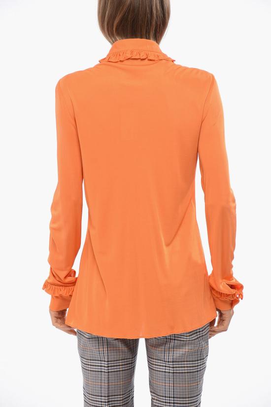  프라다 블라우스 39525 202 1XR4 F0049 Orange - PRADA