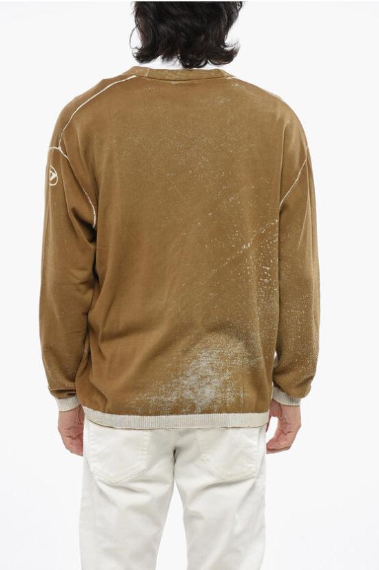  디젤 가디건 A11190 0BEAR 7BF Brown - DIESEL