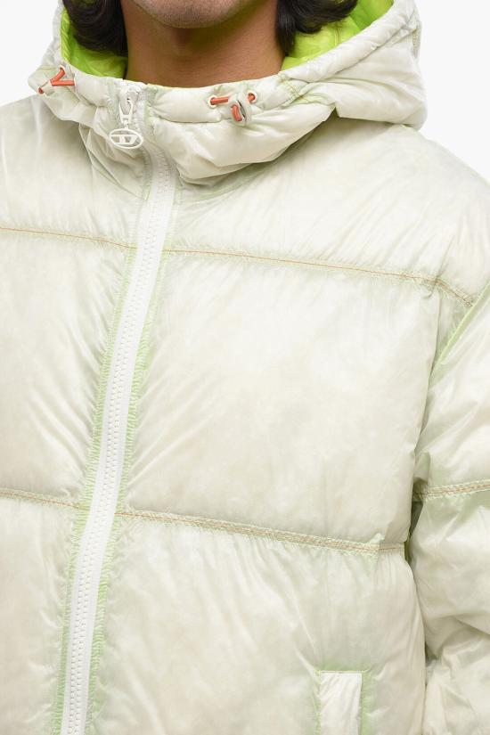  디젤 롱패딩 A12085 0CLAA 5KBA White - DIESEL