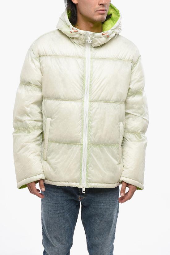  디젤 롱패딩 A12085 0CLAA 5KBA White