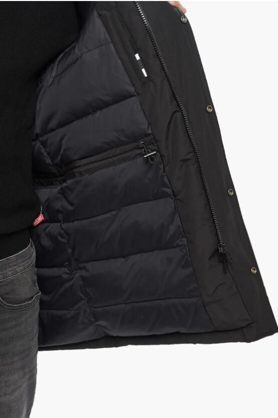  디젤 코트 A15037 0IDAP 9XX Black - DIESEL