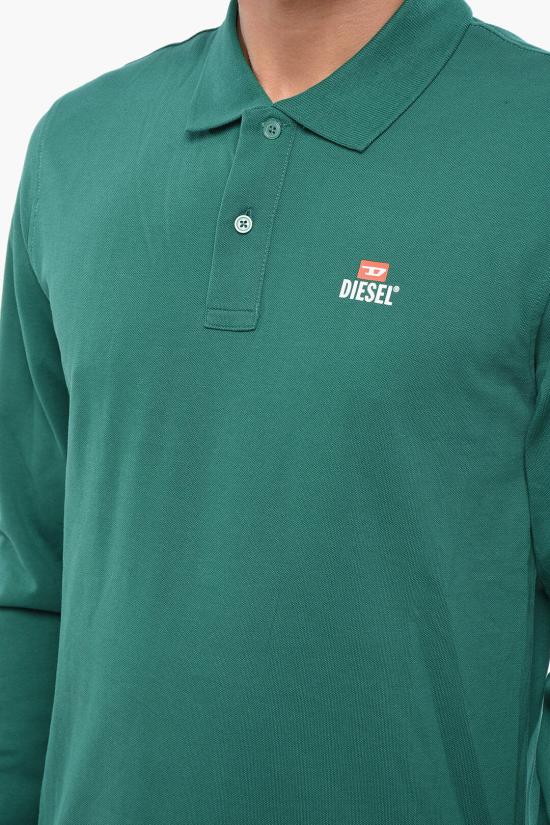  디젤 폴로 티셔츠 A15413 RBAWH 5JB Green - DIESEL