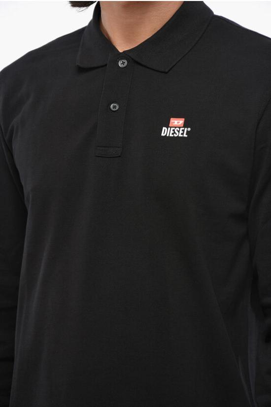  디젤 폴로 티셔츠 A15413 RBAWH 900 Black - DIESEL