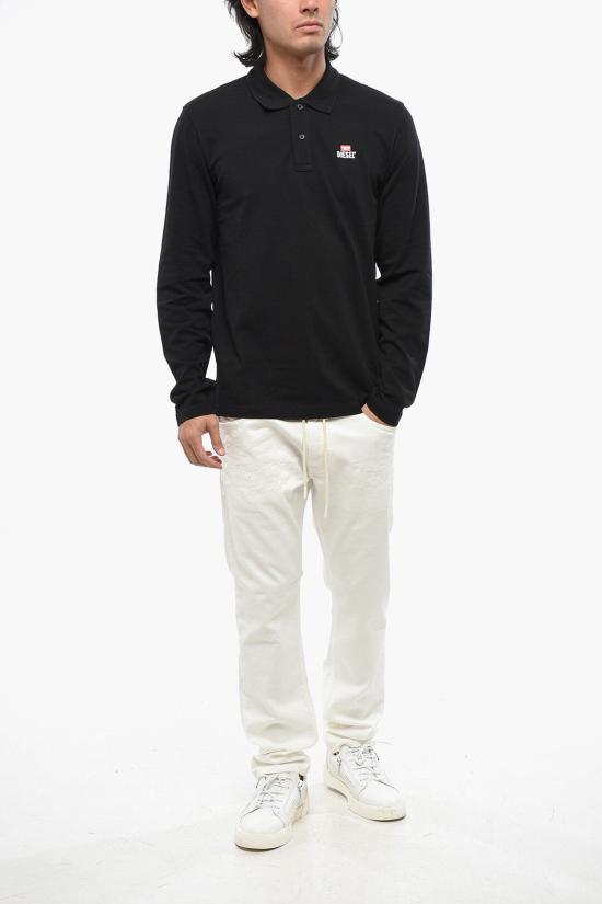  디젤 폴로 티셔츠 A15413 RBAWH 900 Black - DIESEL