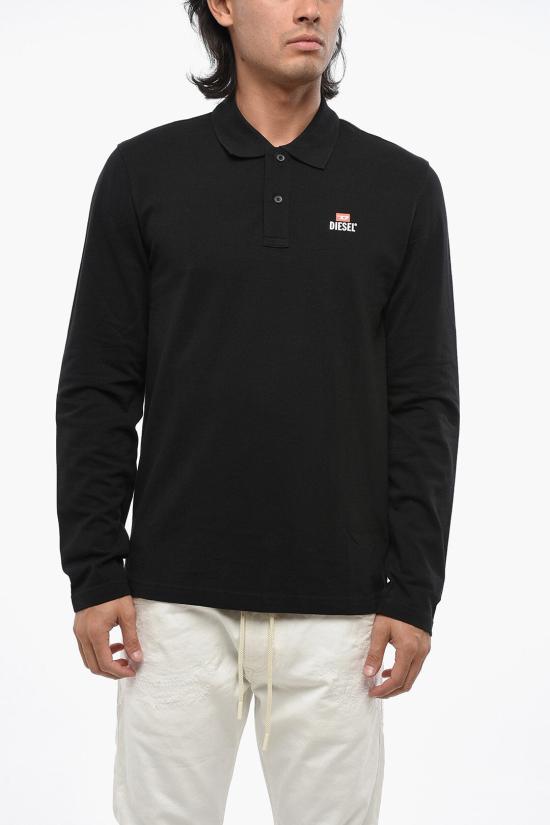  디젤 폴로 티셔츠 A15413 RBAWH 900 Black