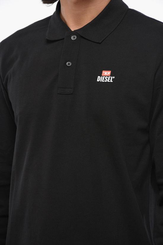  디젤 폴로 티셔츠 A15413 RBAWH 900 Black - DIESEL