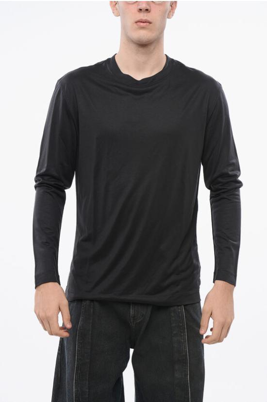  르메르 반팔 티셔츠 TO1296 LJ1026 BK997 Blue - LEMAIRE