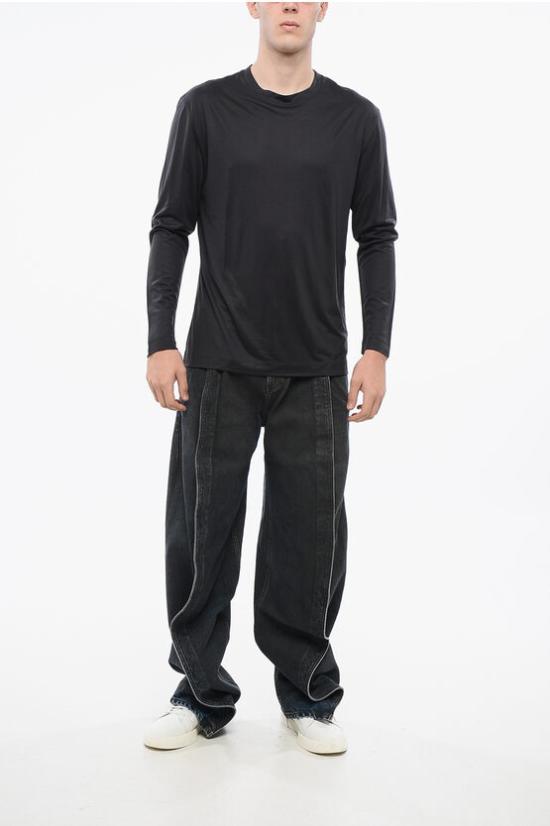  르메르 반팔 티셔츠 TO1296 LJ1026 BK997 Blue - LEMAIRE