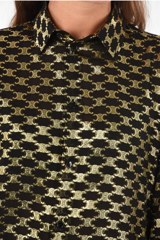  셀린느 블라우스 805F 2C165 38NG Black - CELINE