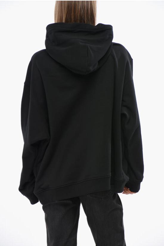  베르사체 후드 티셔츠 1016559 1A10156 2B130 Black - VERSACE